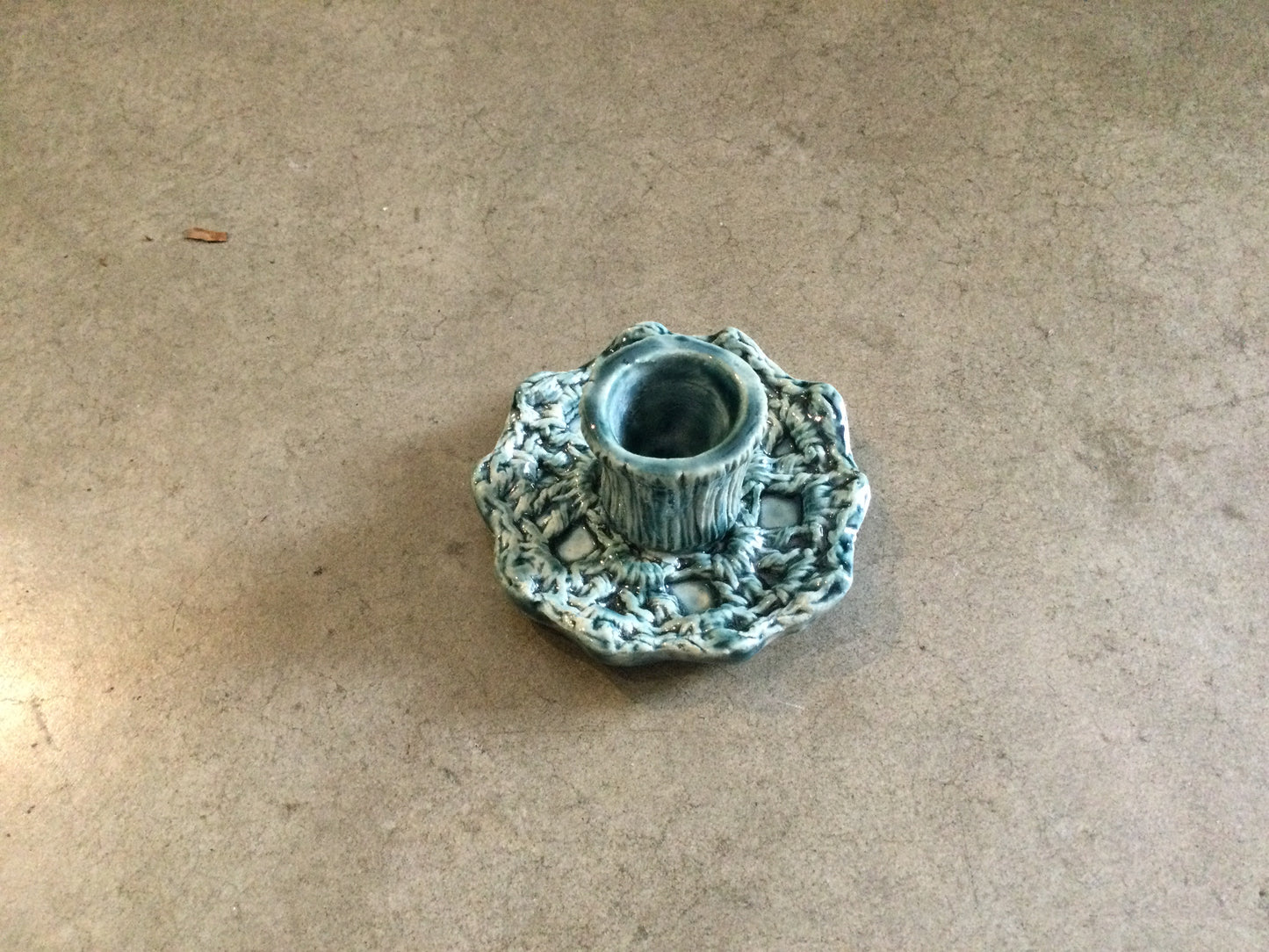 Crochet Pattern Candlestick Holder