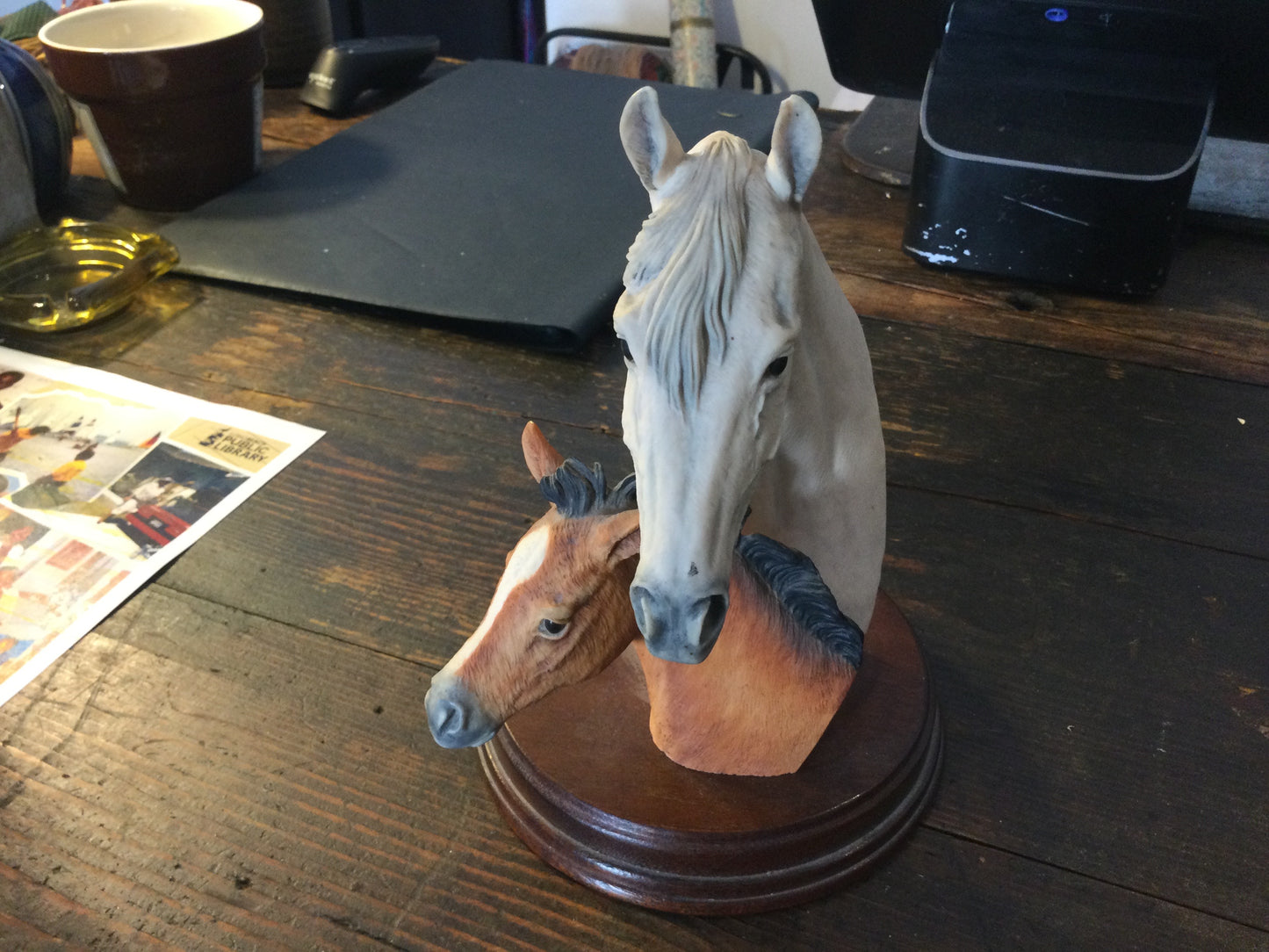 Double head horses