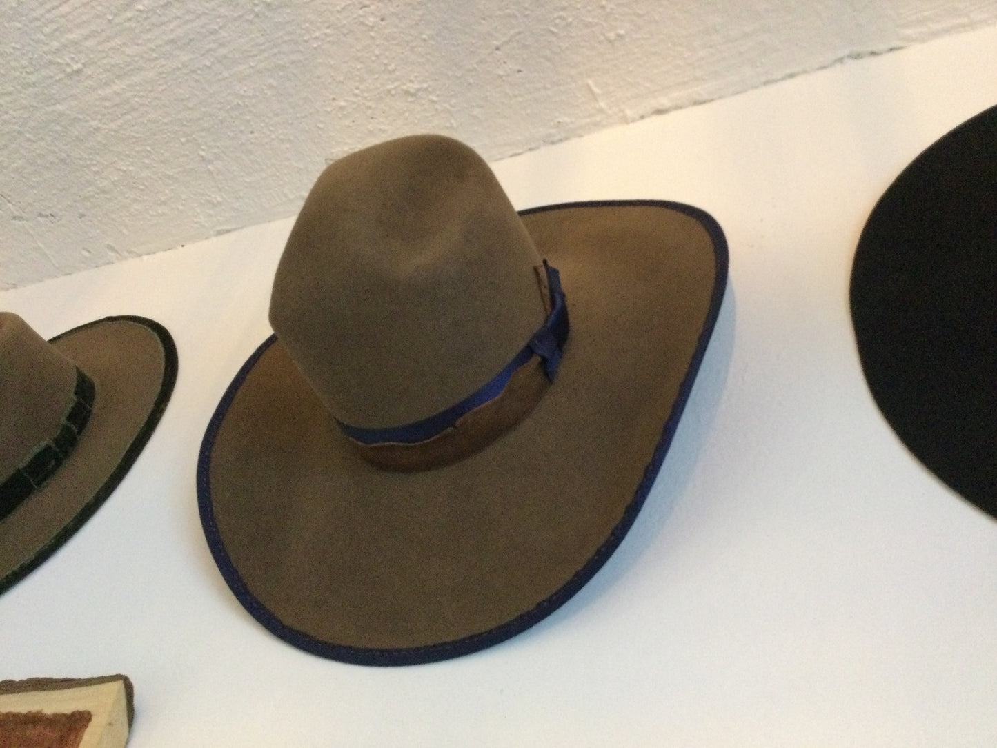 Blue Ribbon with Nail Hat