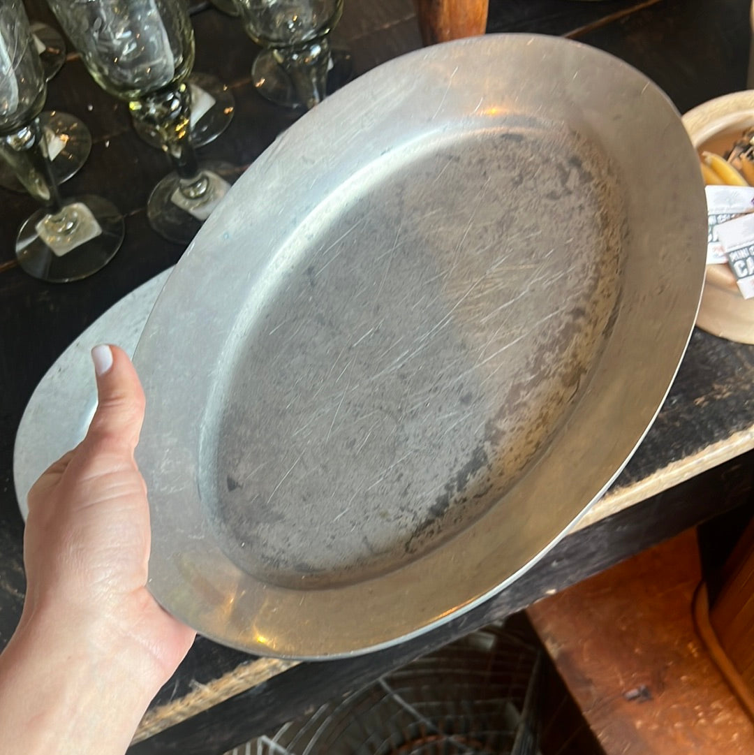 Vintage silver platter