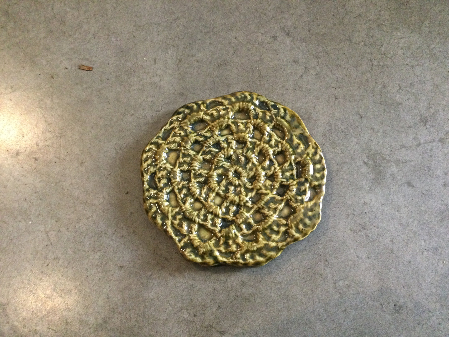 Circle Crochet Pattern Coaster