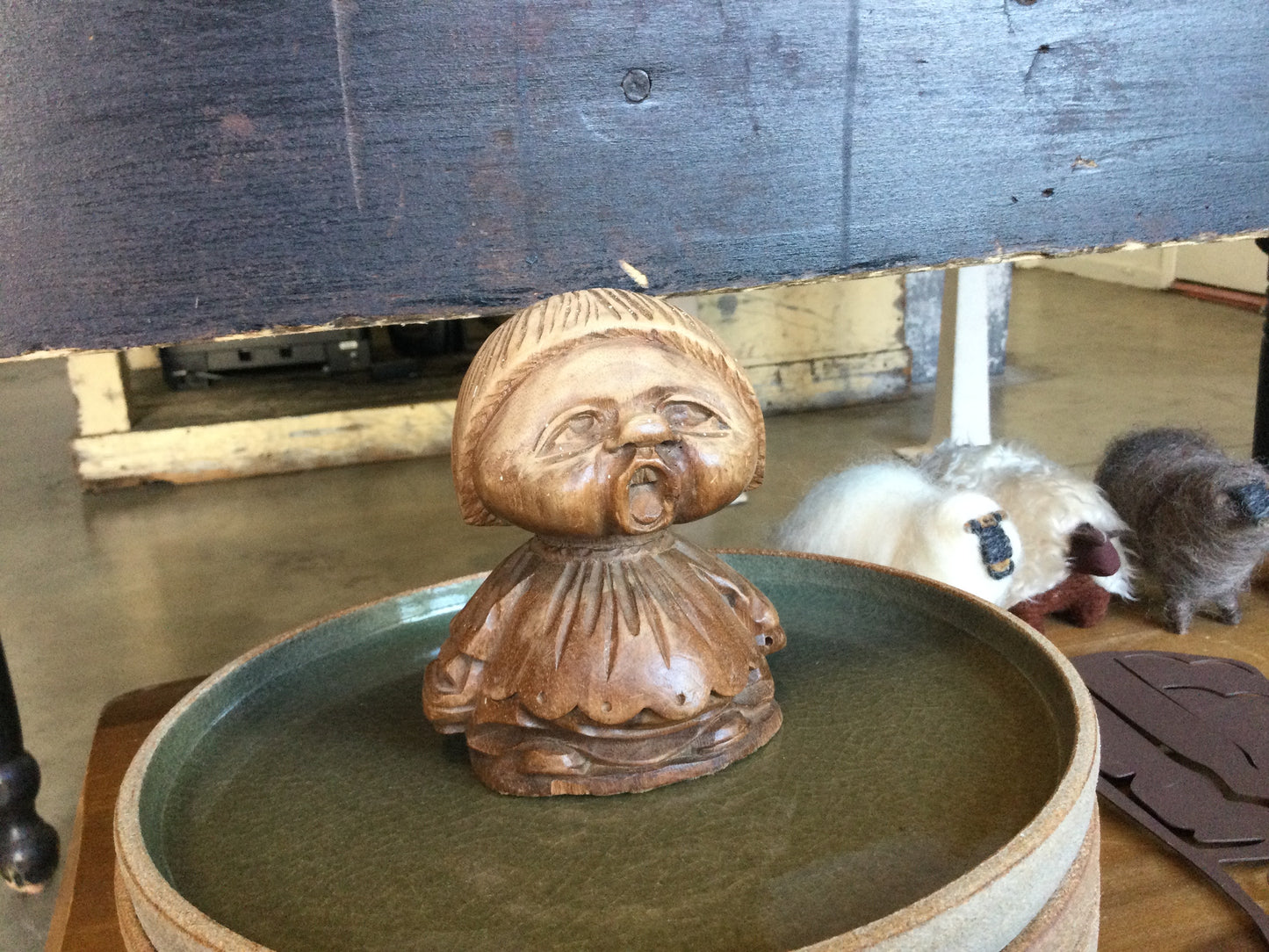 Carved Child Figure