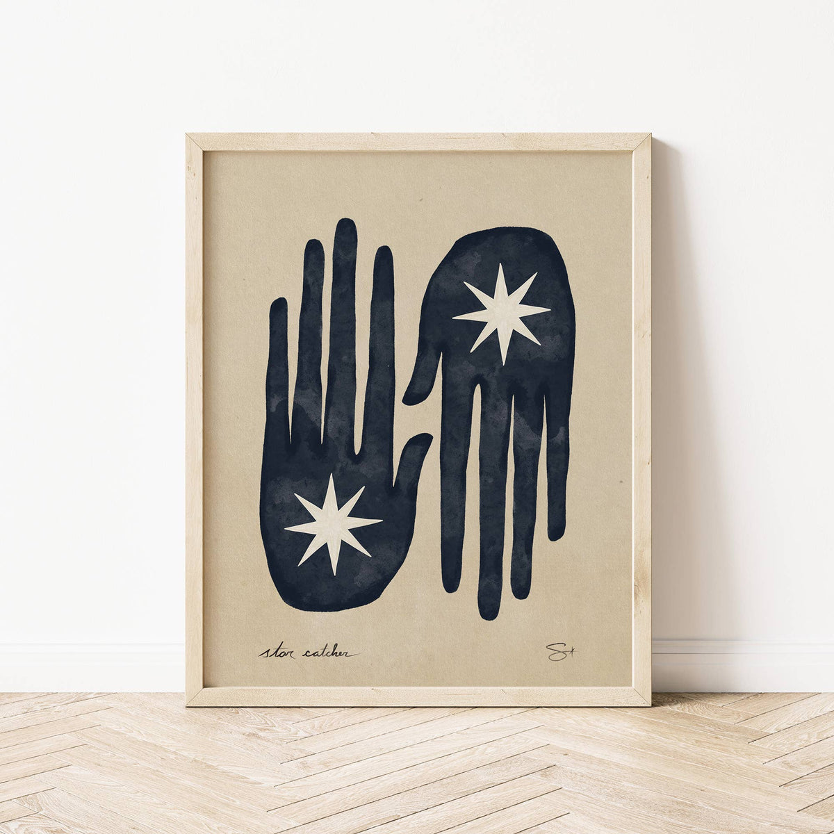 The Star Catcher | Mystical Art Print