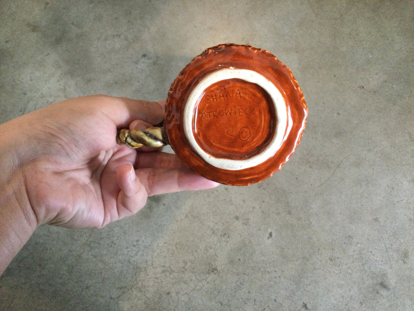 Mini Mug with Braid Handle