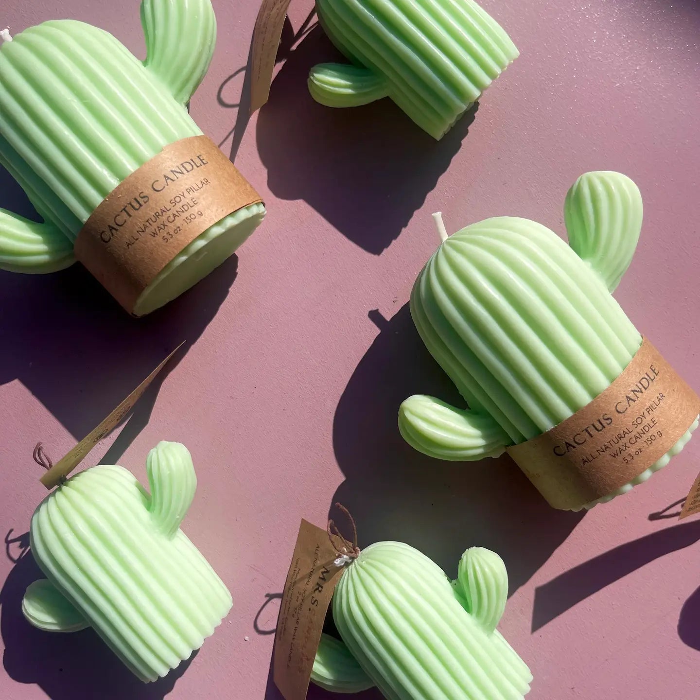 Decorative Cactus Candle