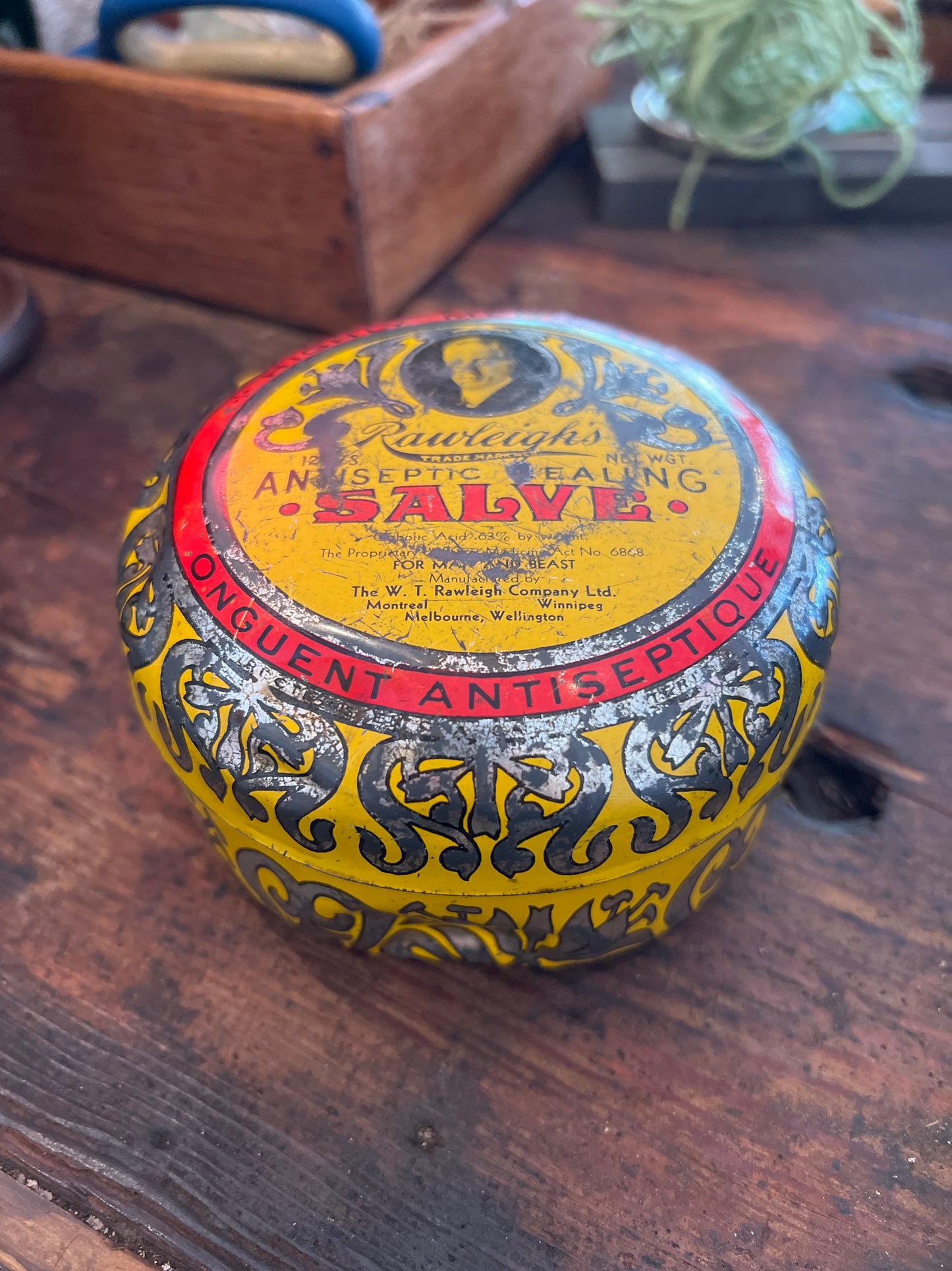 Antique Salve Jar
