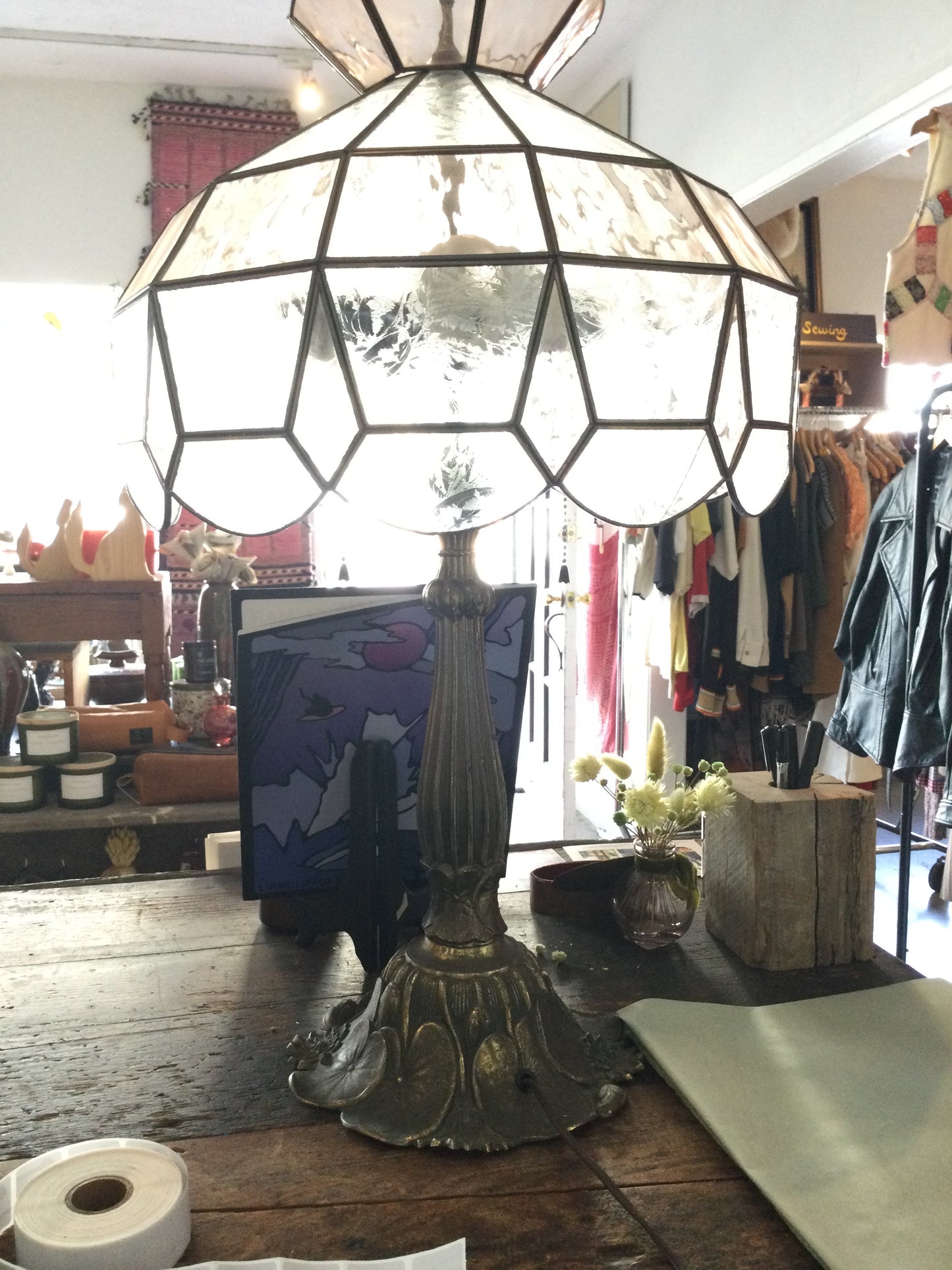Antique Tiffany lamp