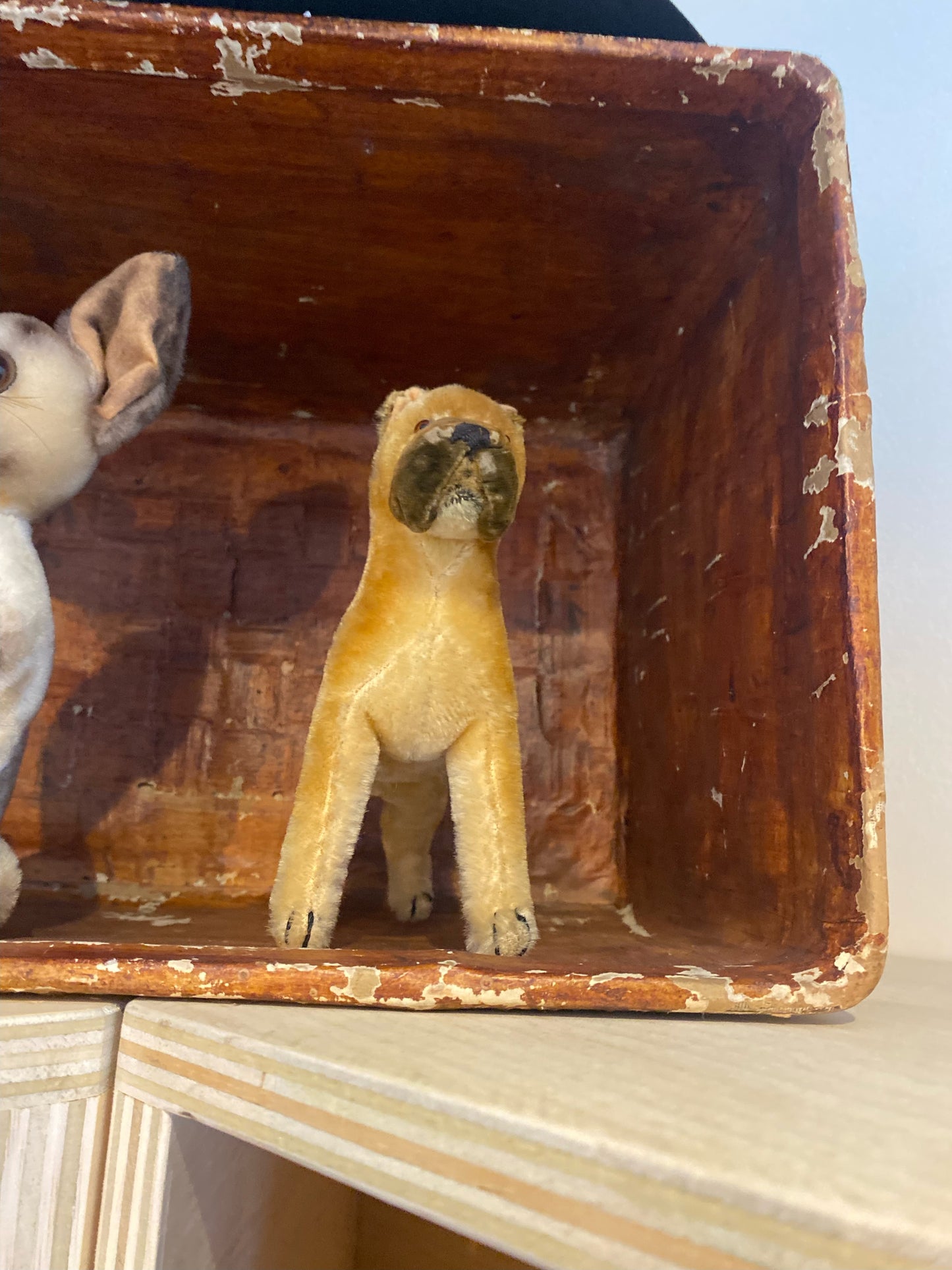 Vintage standing dog