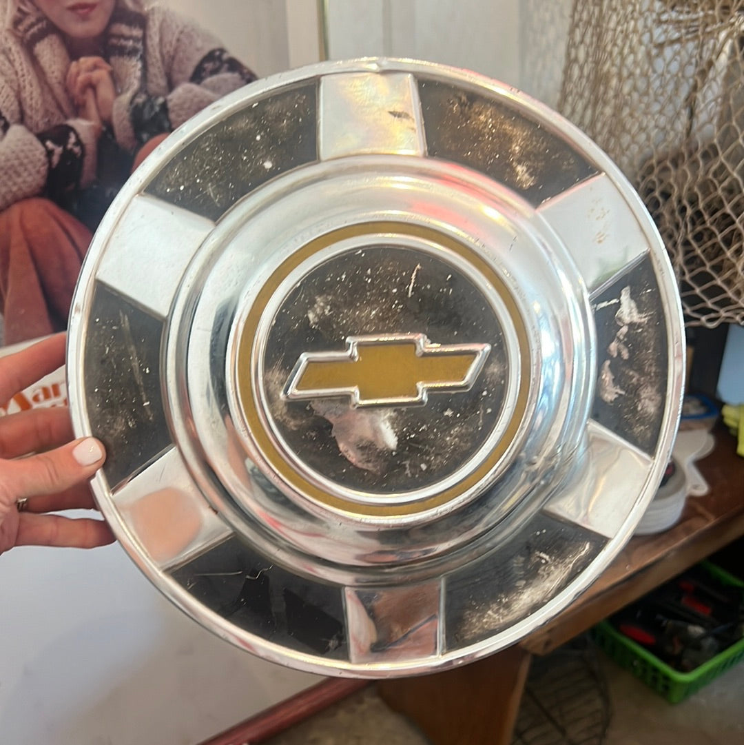 Vintage hubcap
