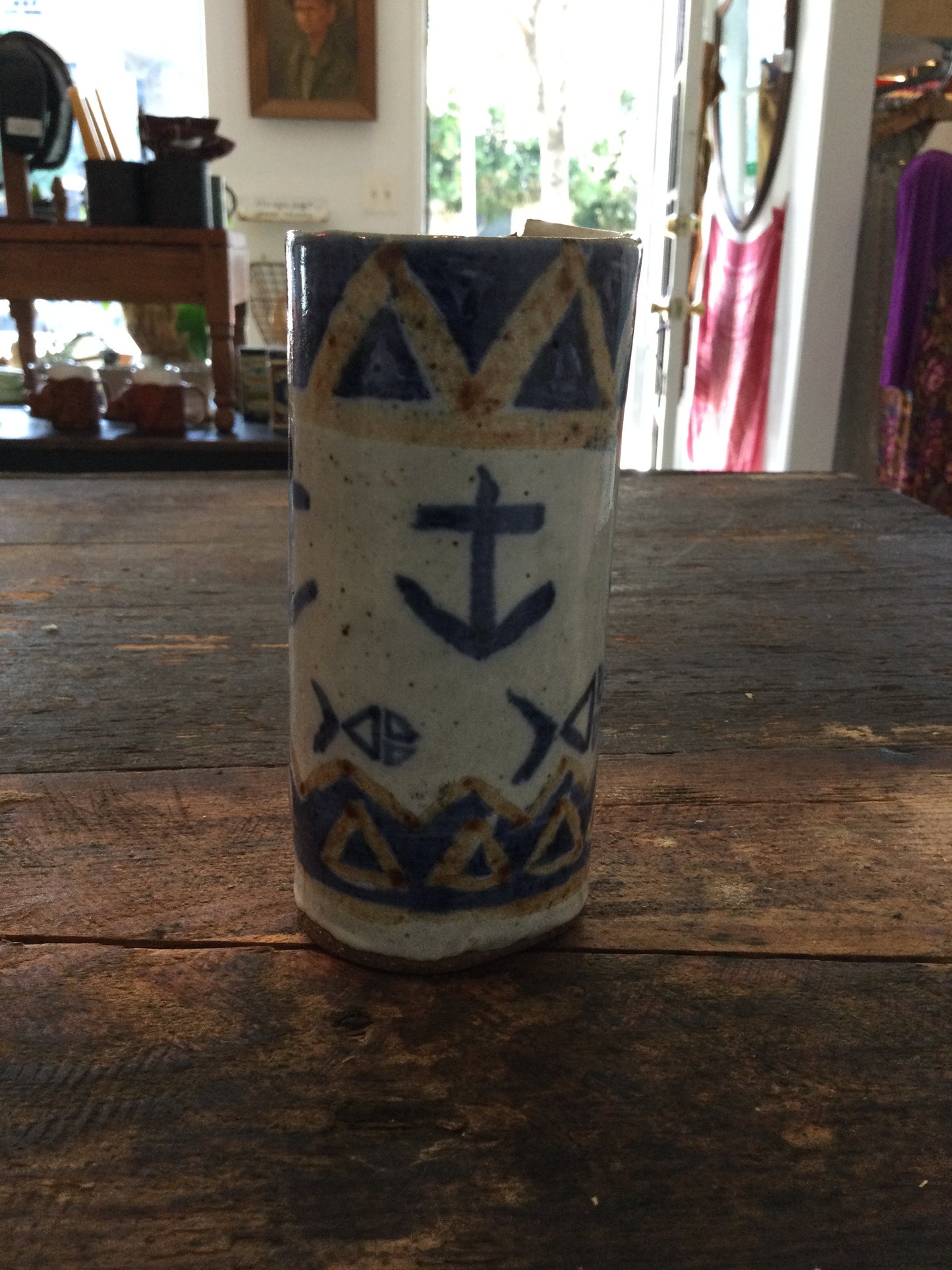 Ceramic match holder