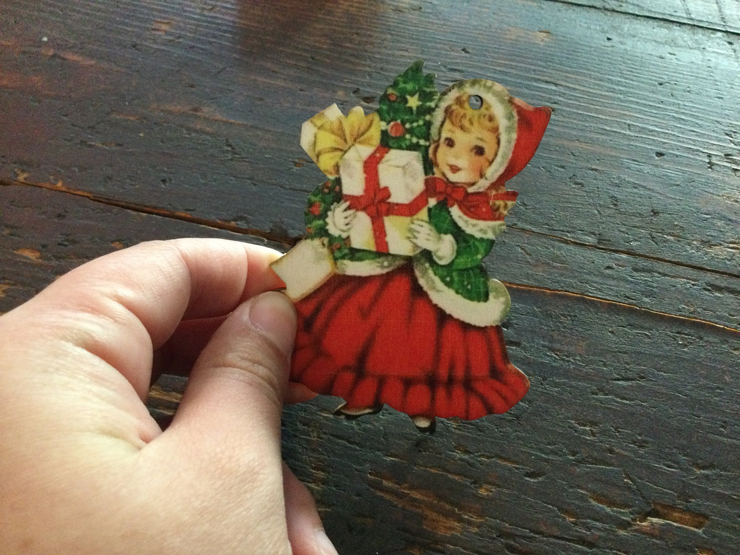Xmas Wooden Tag