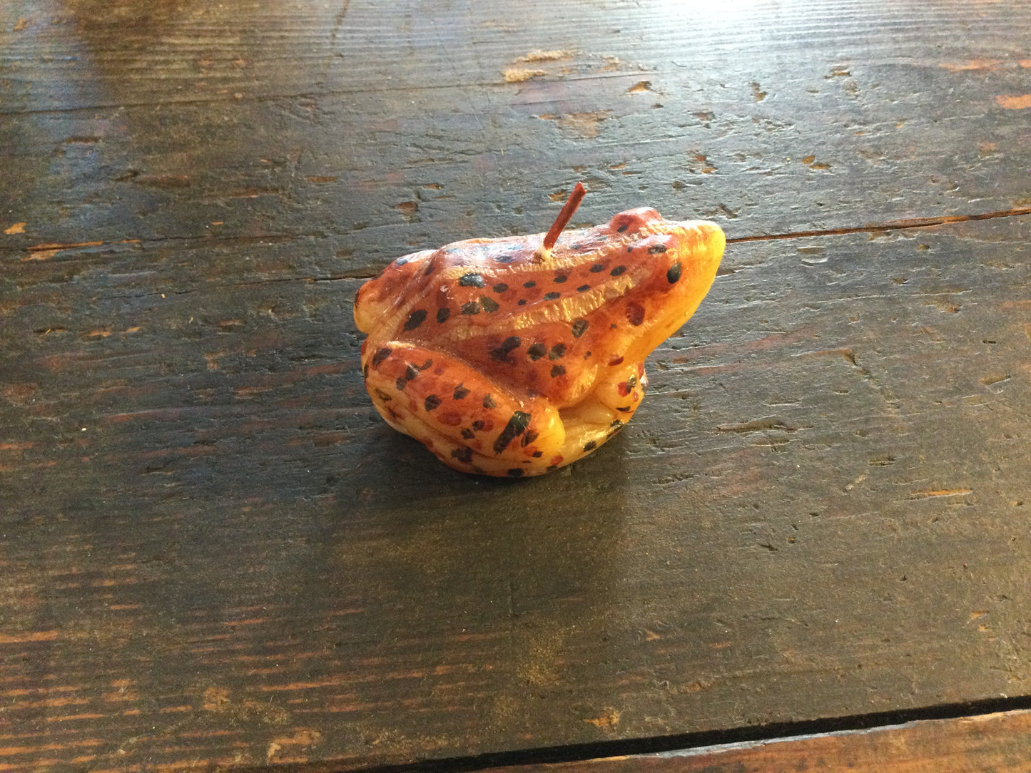 Vintage Frog Candle
