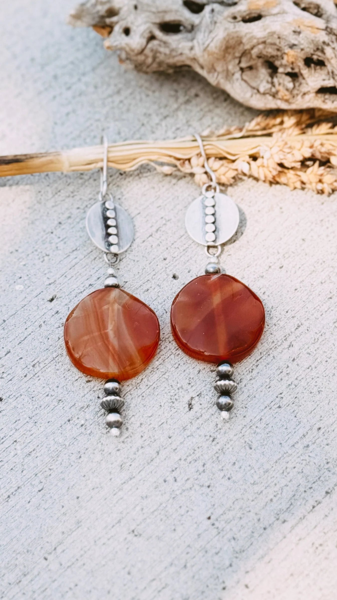 Carnelian Earrings