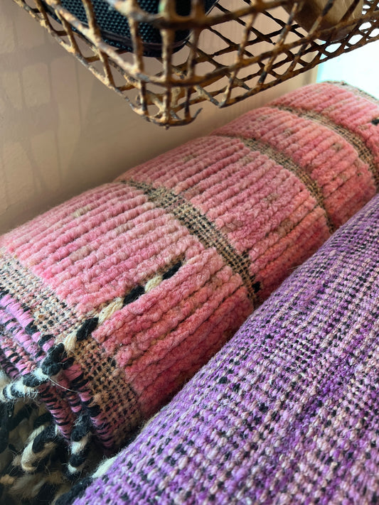 Vintage Pink runner rug