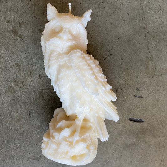 Owl Candle