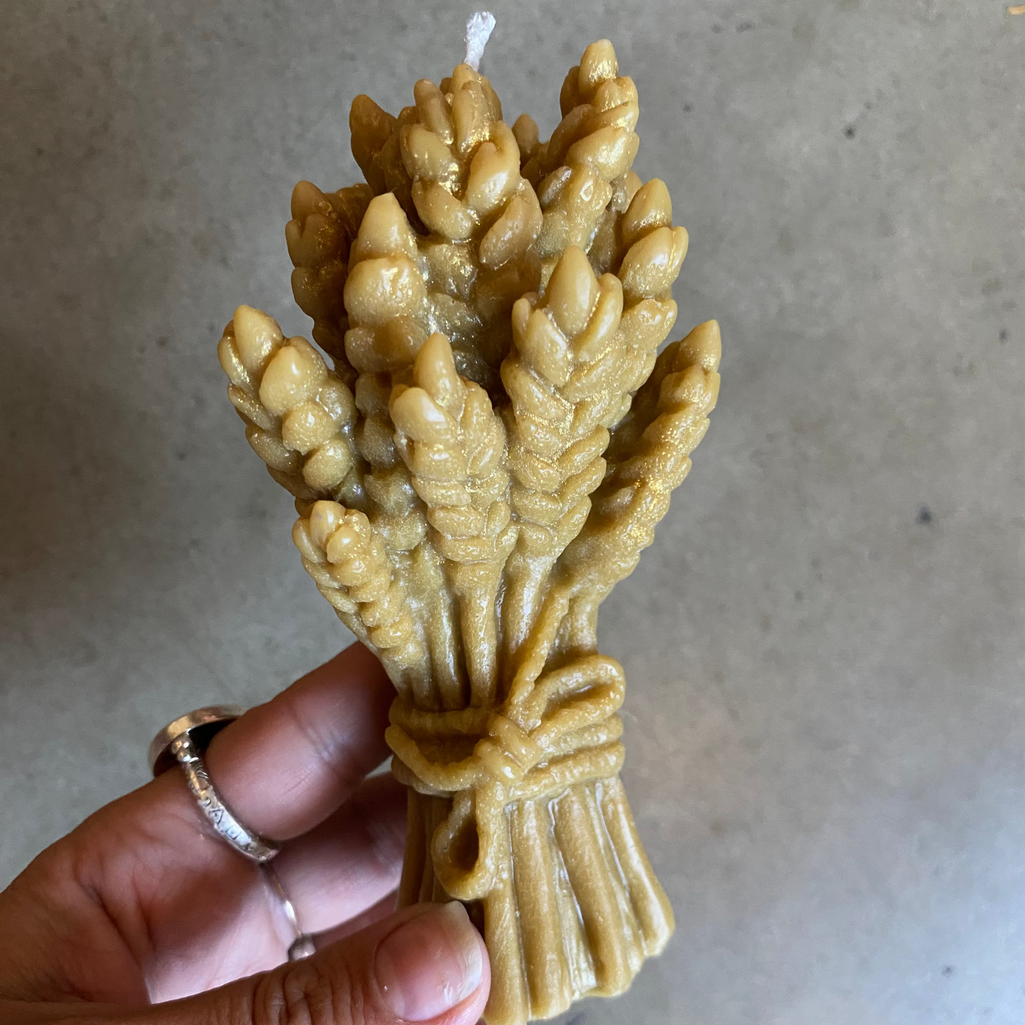 Wheat Bale Candle