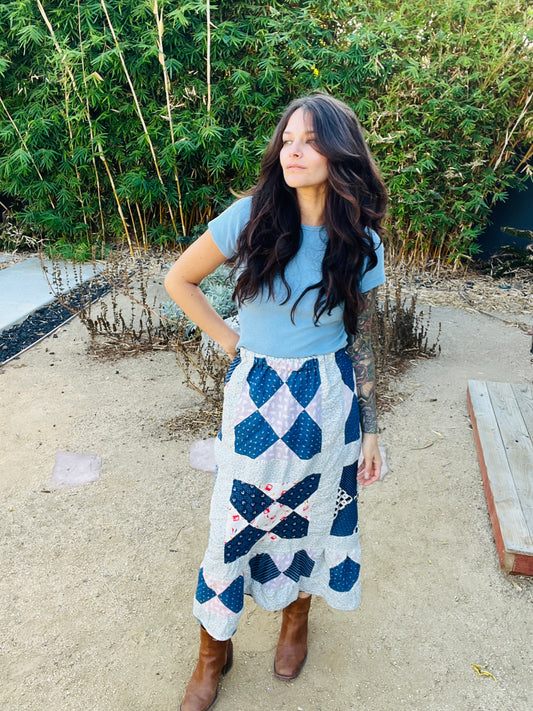 1940's Quilt Skirt