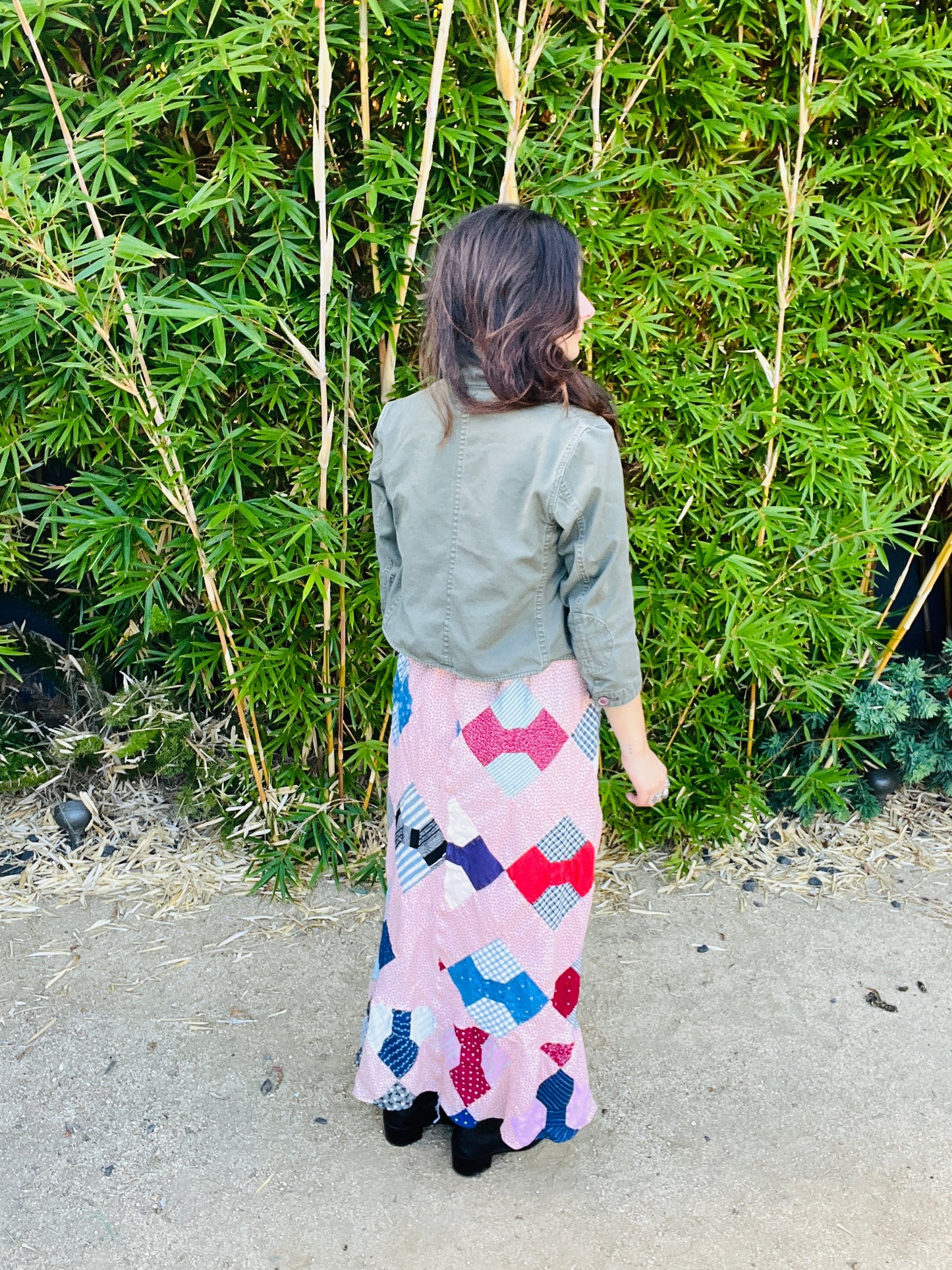 1940's Quilt Patchwork Skirt