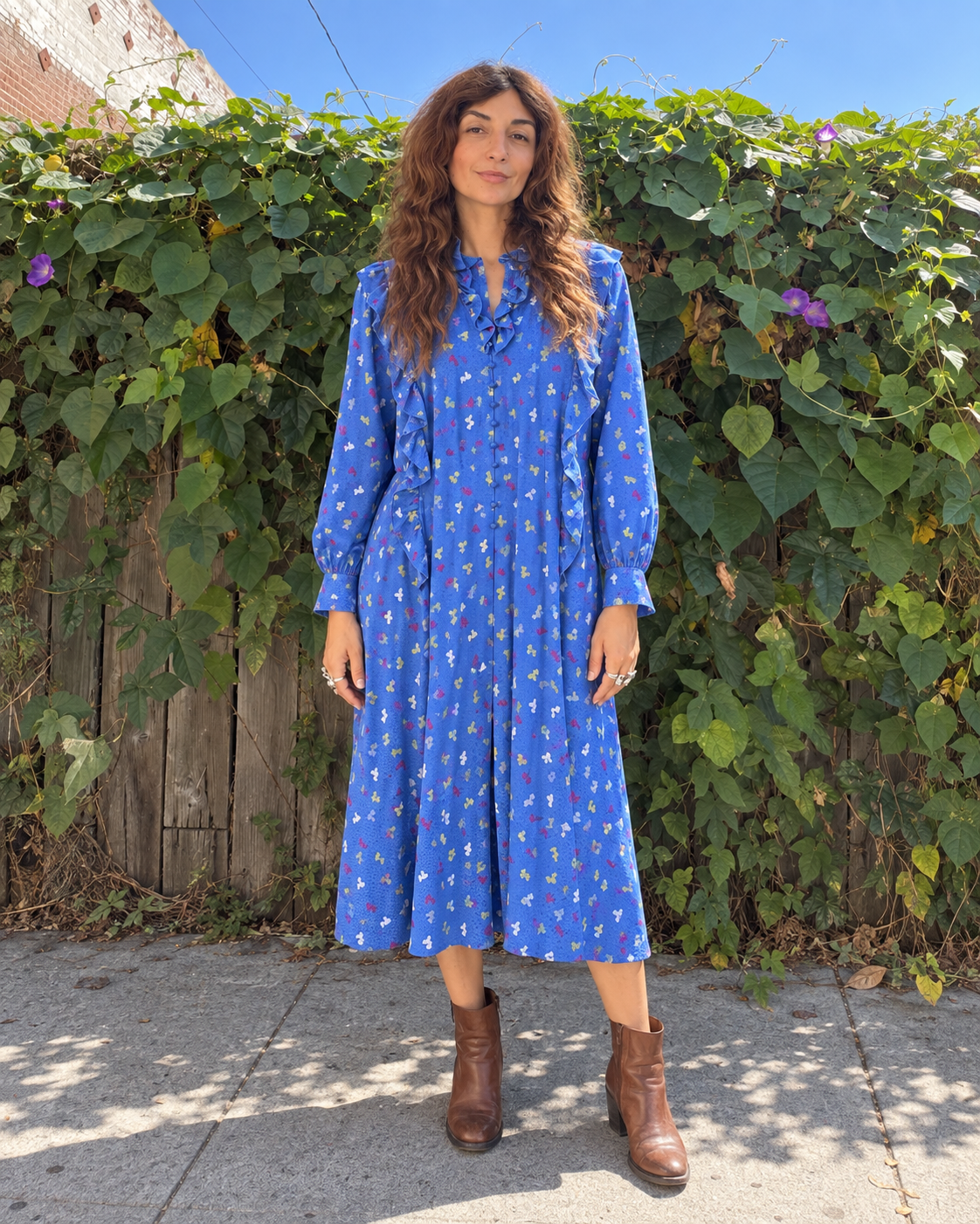 90s Silk Nina Ricci Dress
