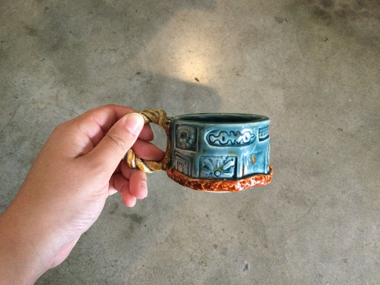 Mini Mug with Braid Handle