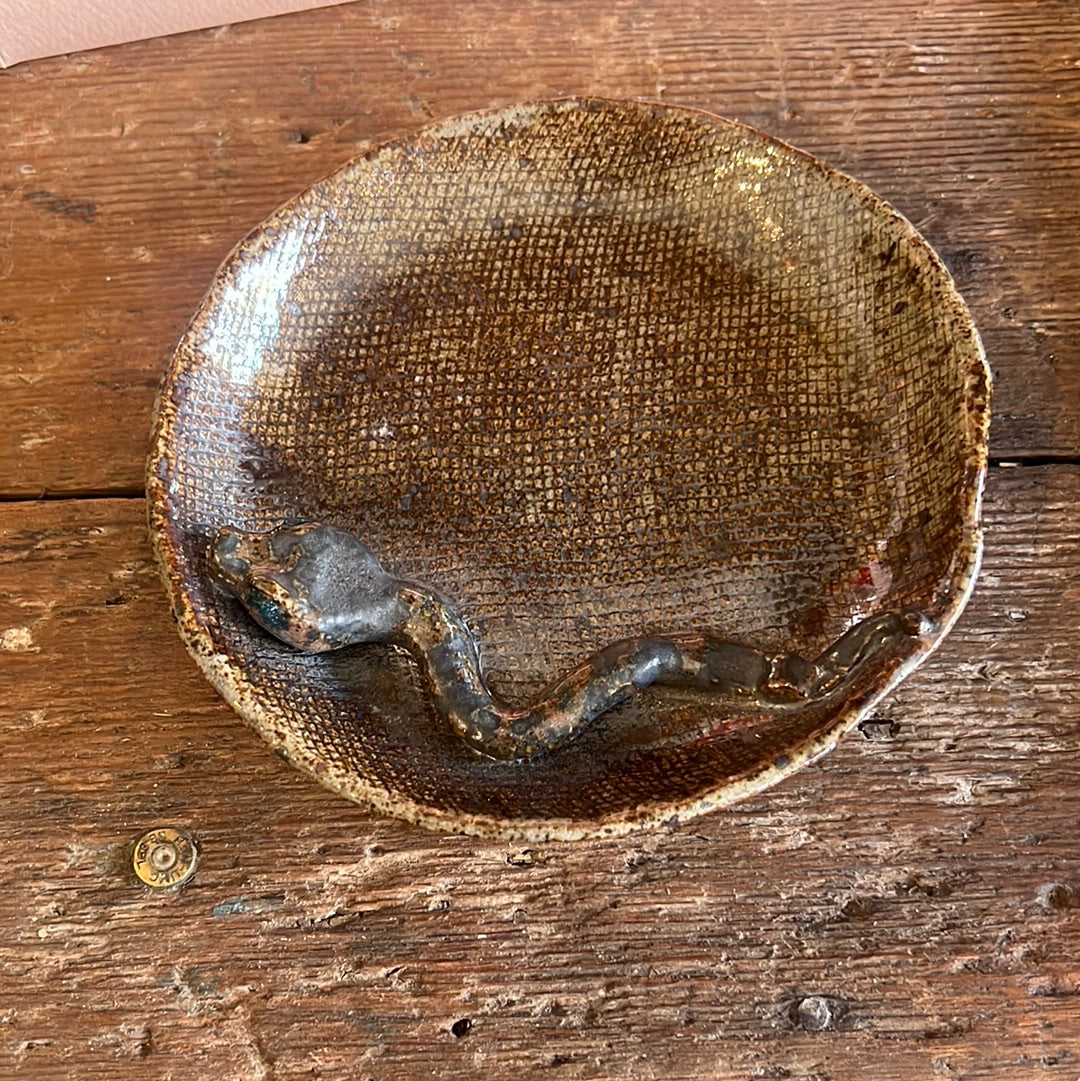 Ceramic snake dish
