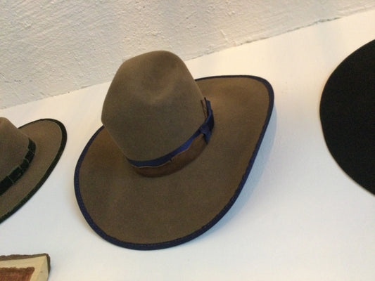 Blue Ribbon with Nail Hat