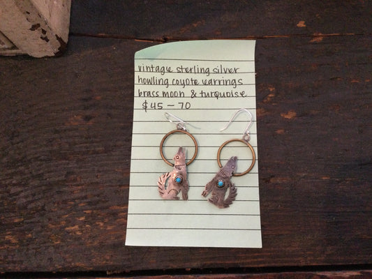 Coyote Earrings