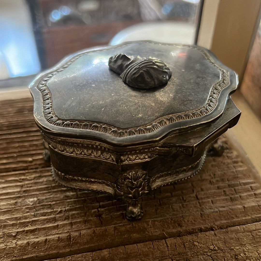 Silver vintage box