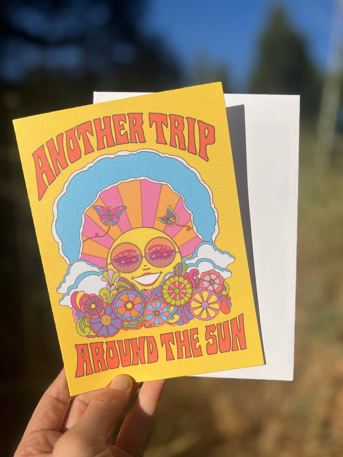 Another Trip Around The Sun Birthday Greeting Card