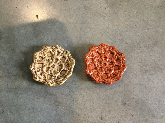 Mini Crochet Incense Cone Dish
