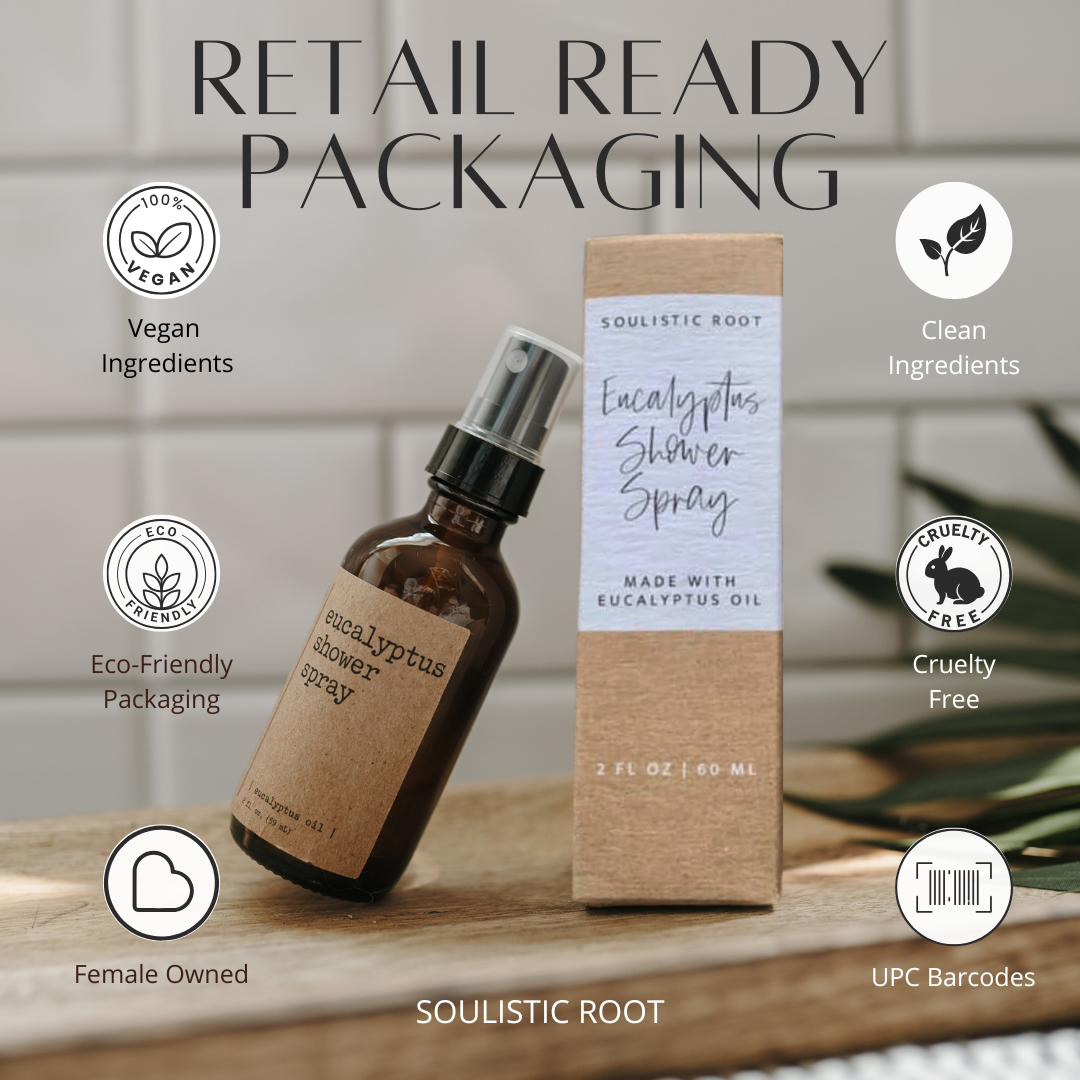 Smudge Spray | Essential Oil Room Spray w/ Amethyst Crystals