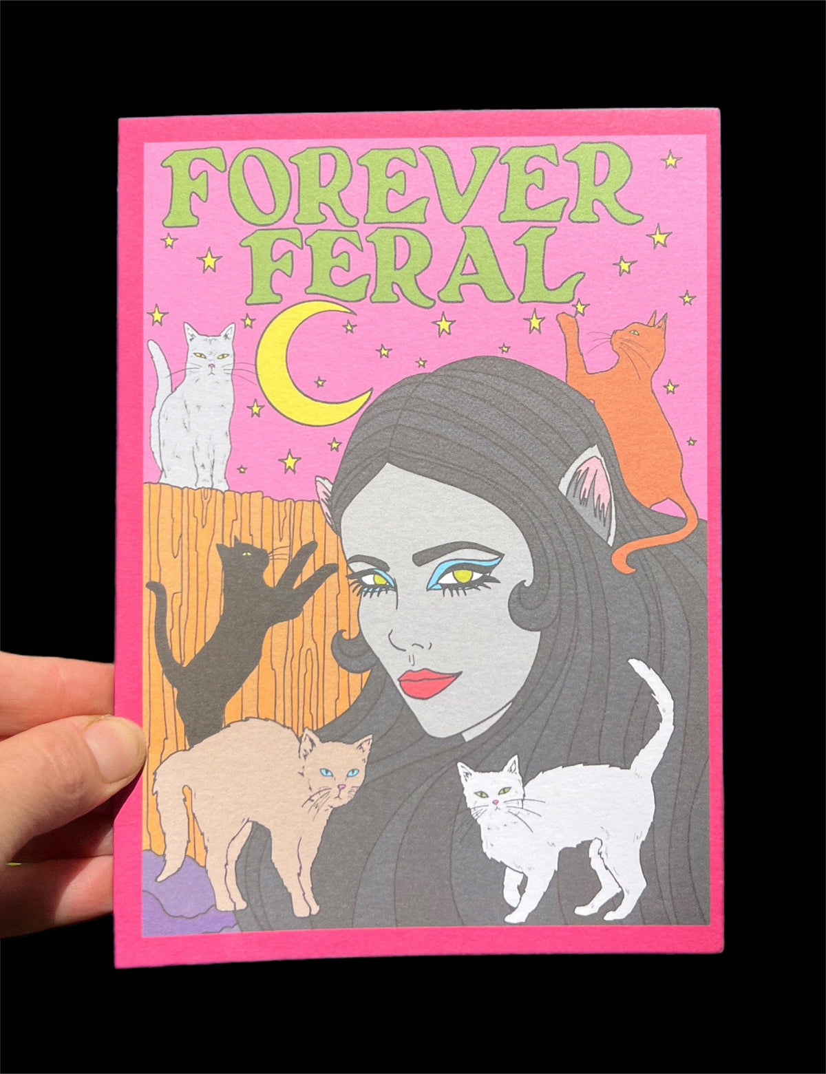 Forever Feral Birthday Card