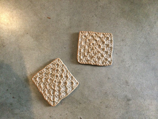 Square Crochet Pattern Coaster