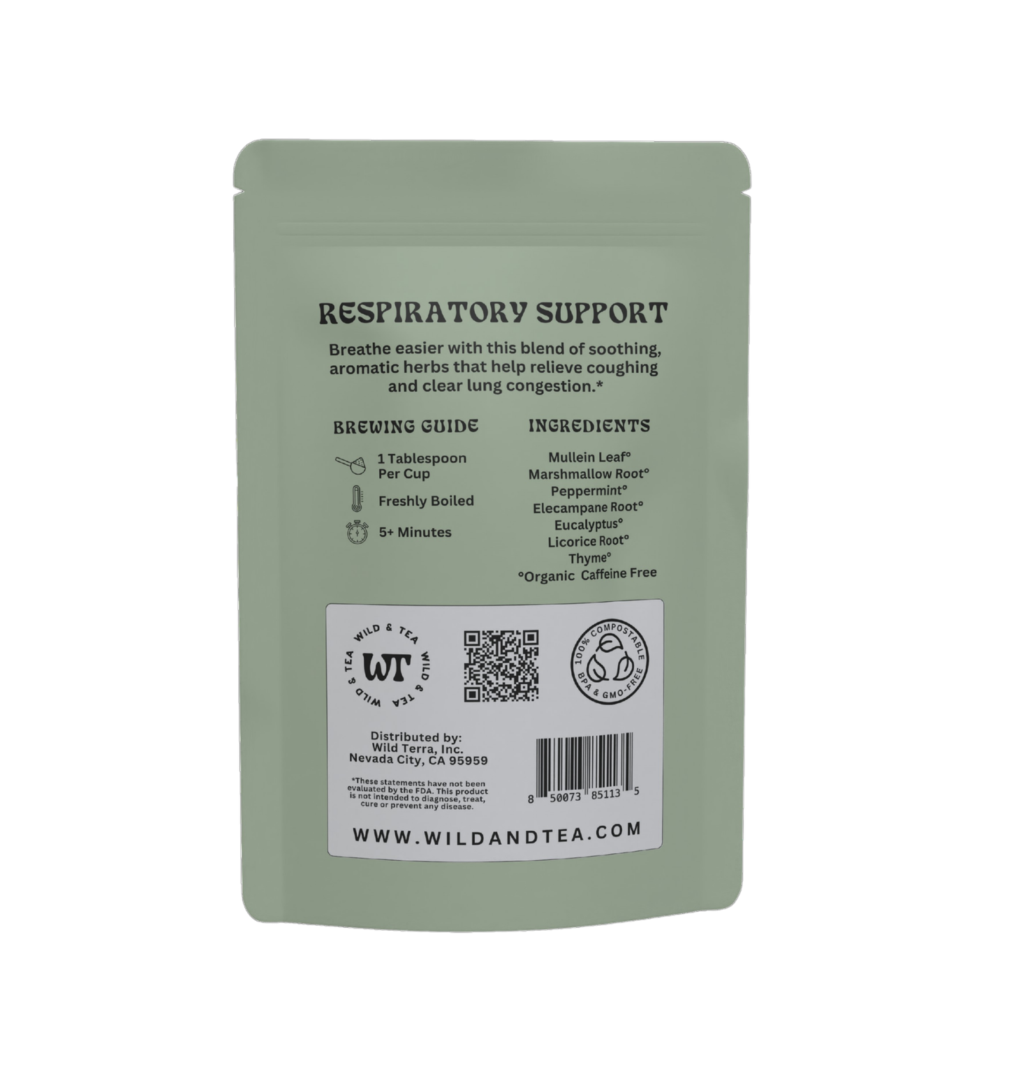 Respiratory Support Herbal Tea