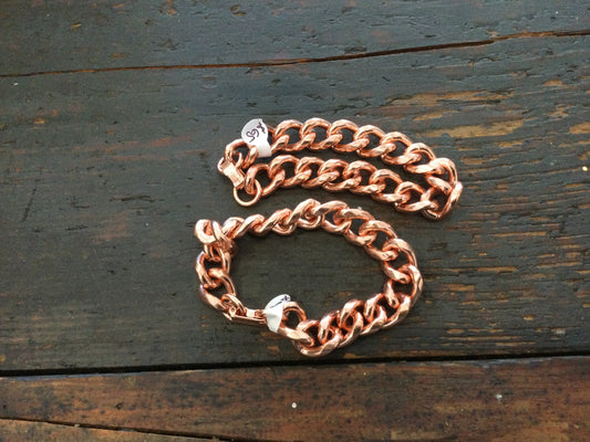 Copper Chain Bracelet