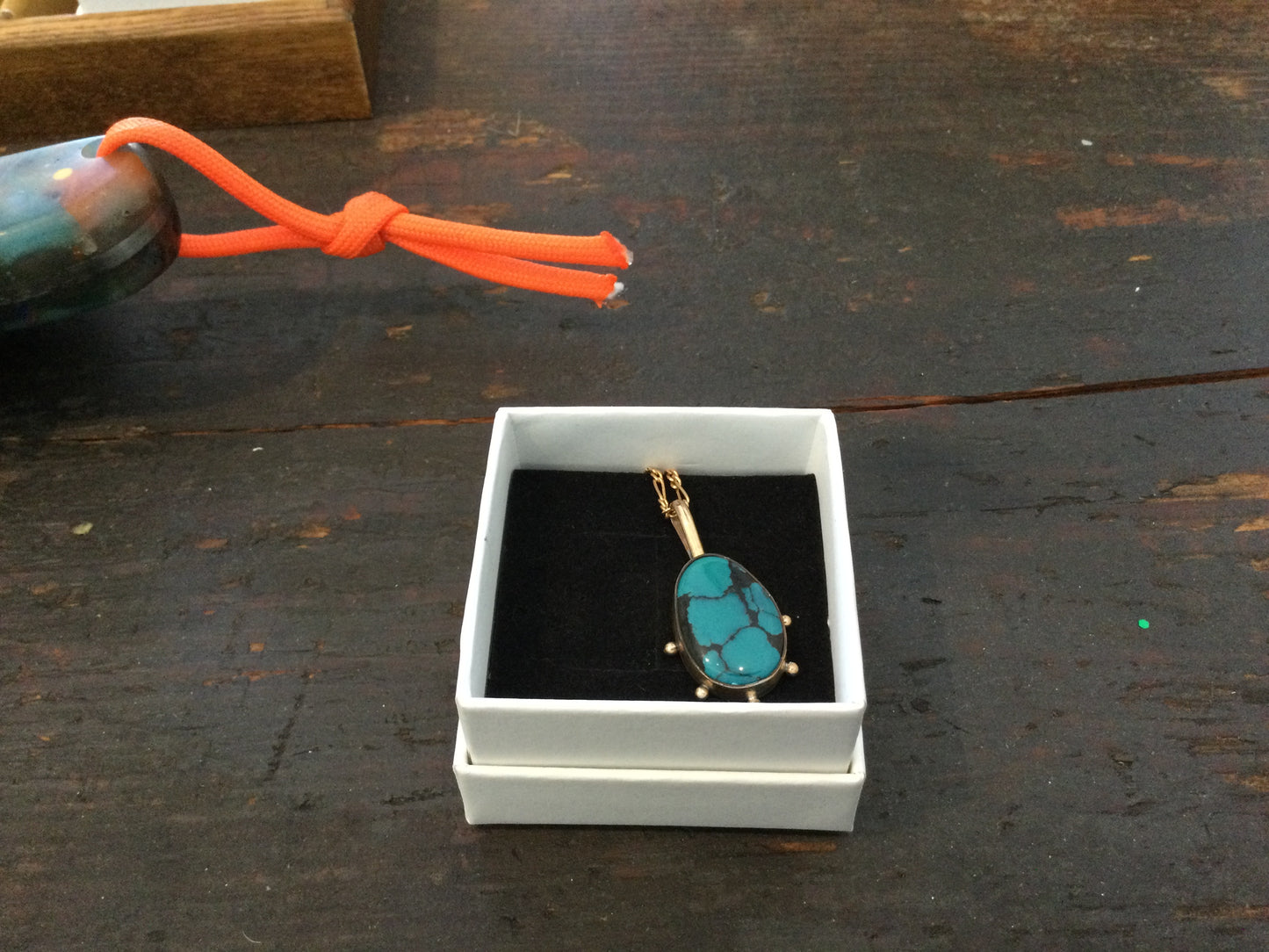 Gold & Turquoise Necklace