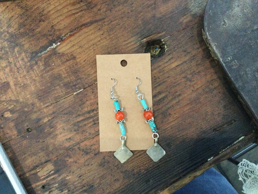 Vintage Carnelian and Turquoise