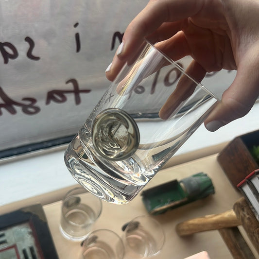 Antique glassware set 4