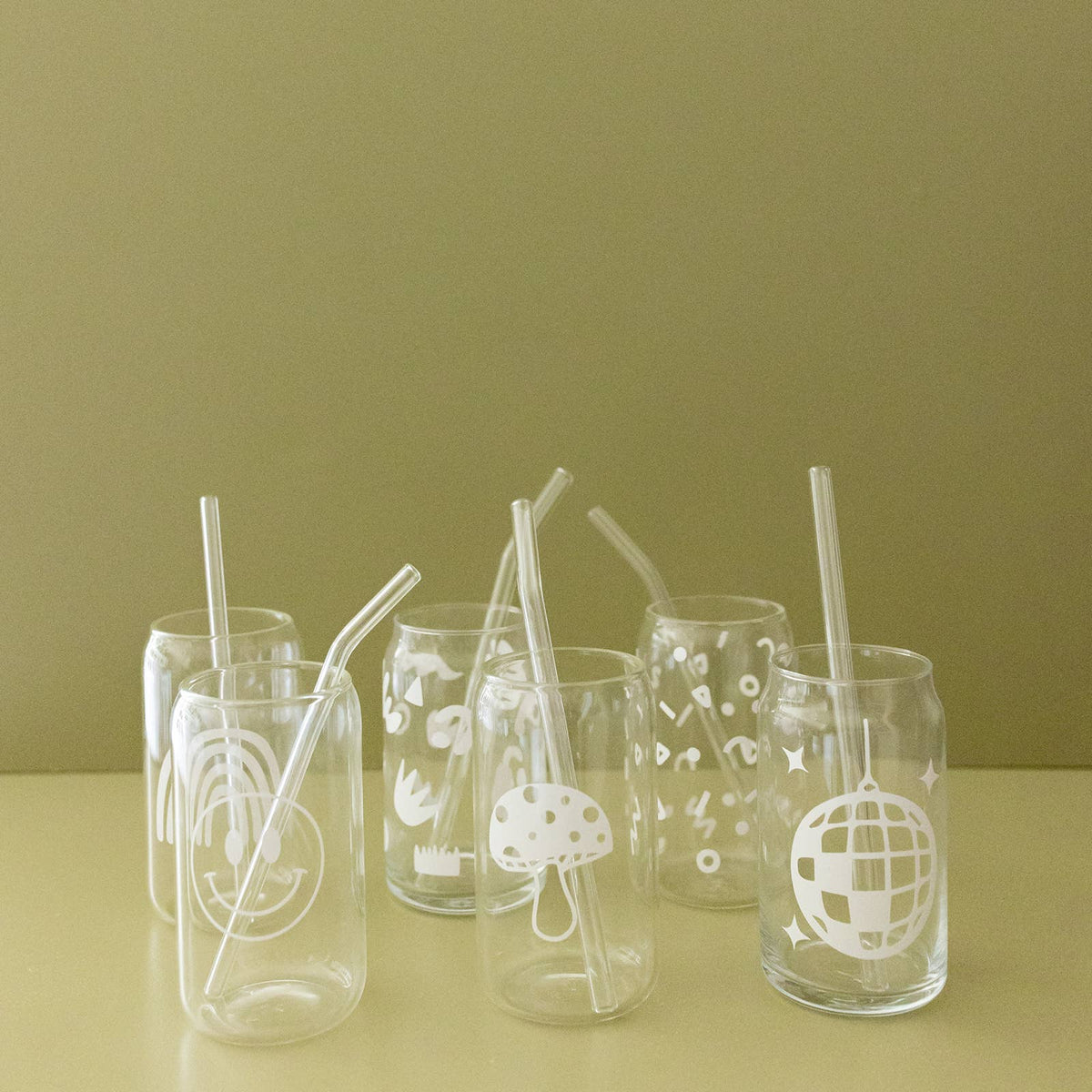 Mushroom Glass cup