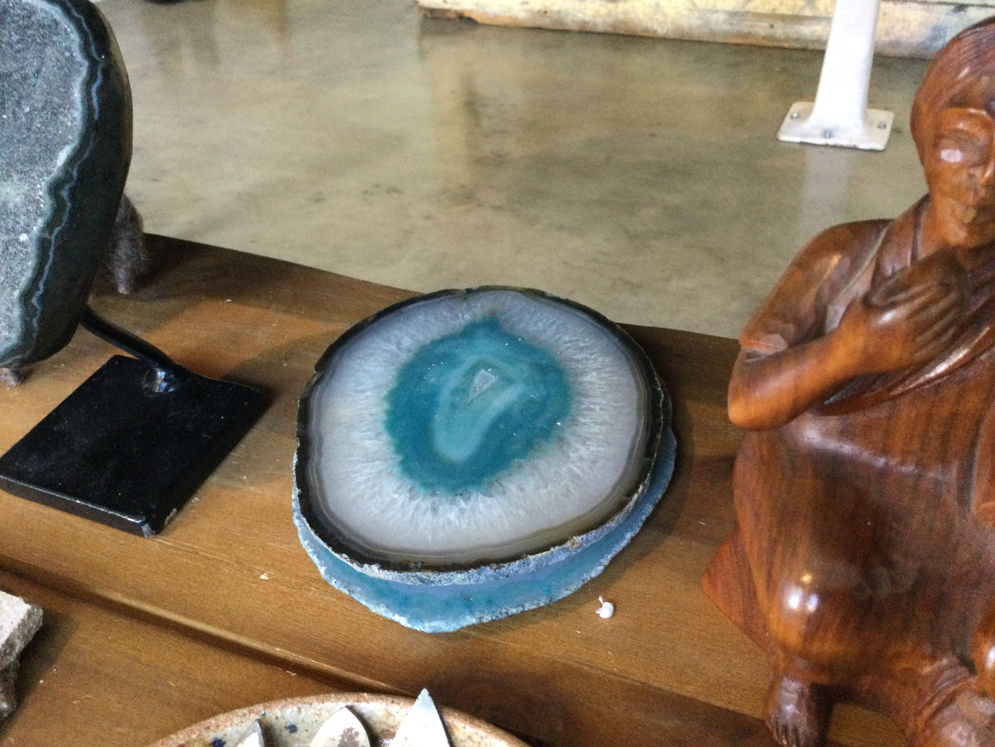 Polished Geode Coasters