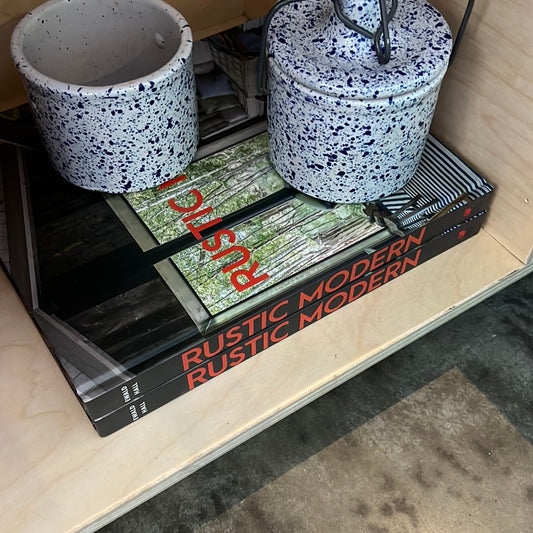 Rustic modern book
