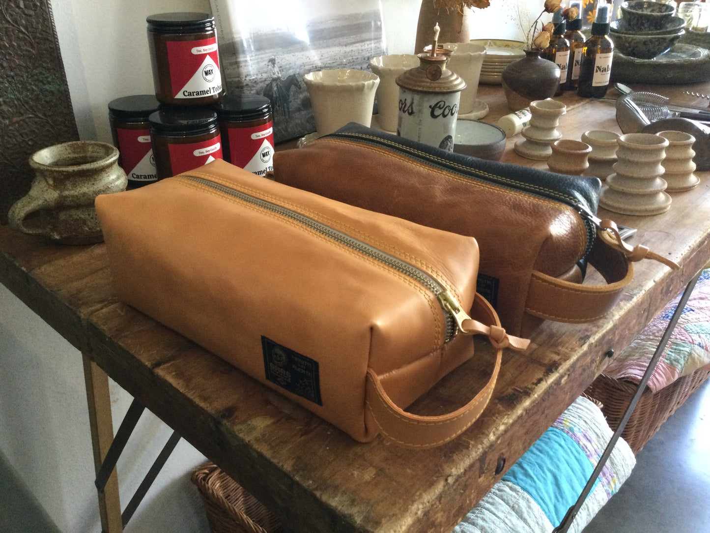 Leather Travel Bag