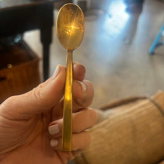 Small bronze spoon