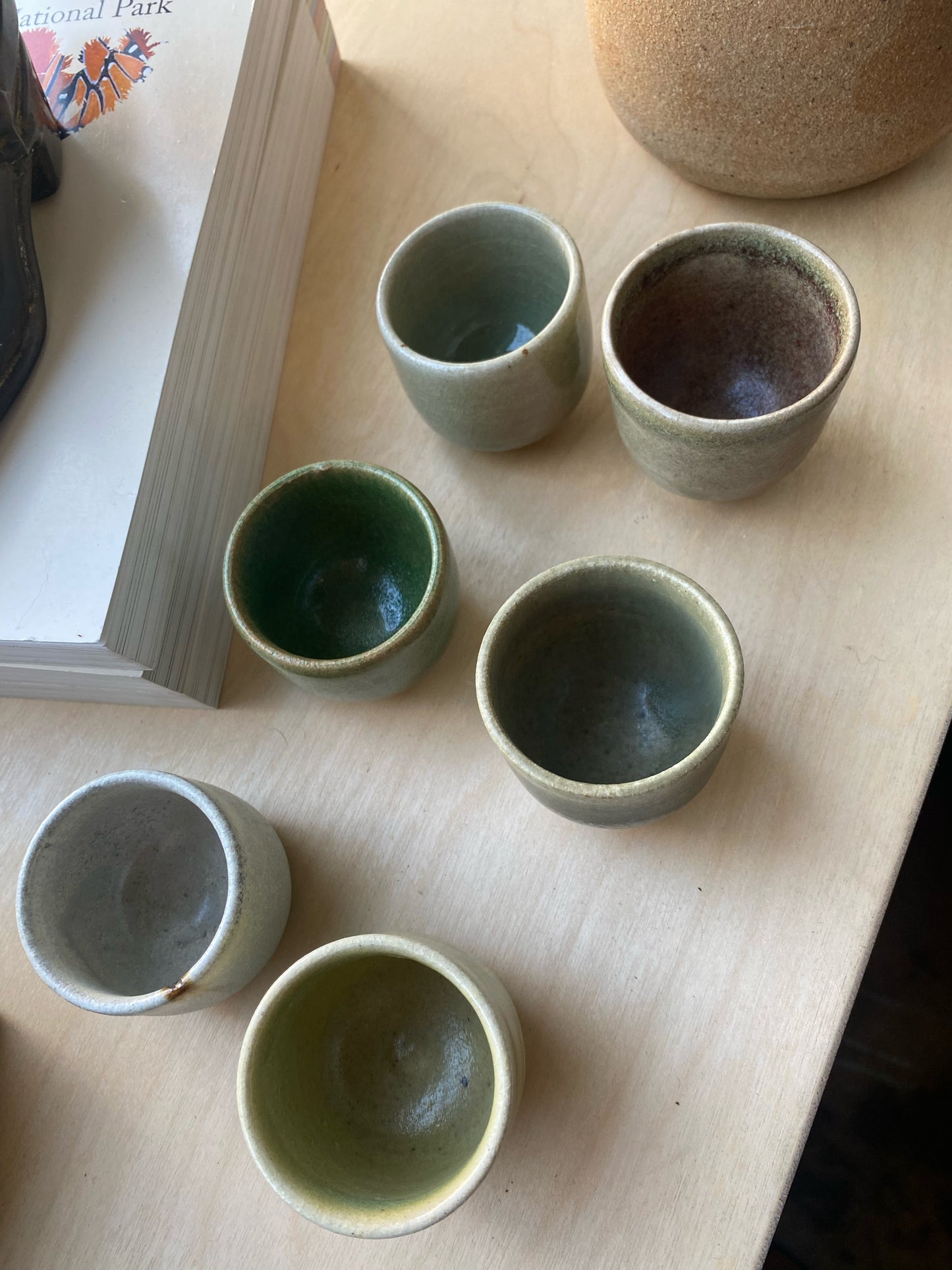 Ceramic sake shot glass (indv)