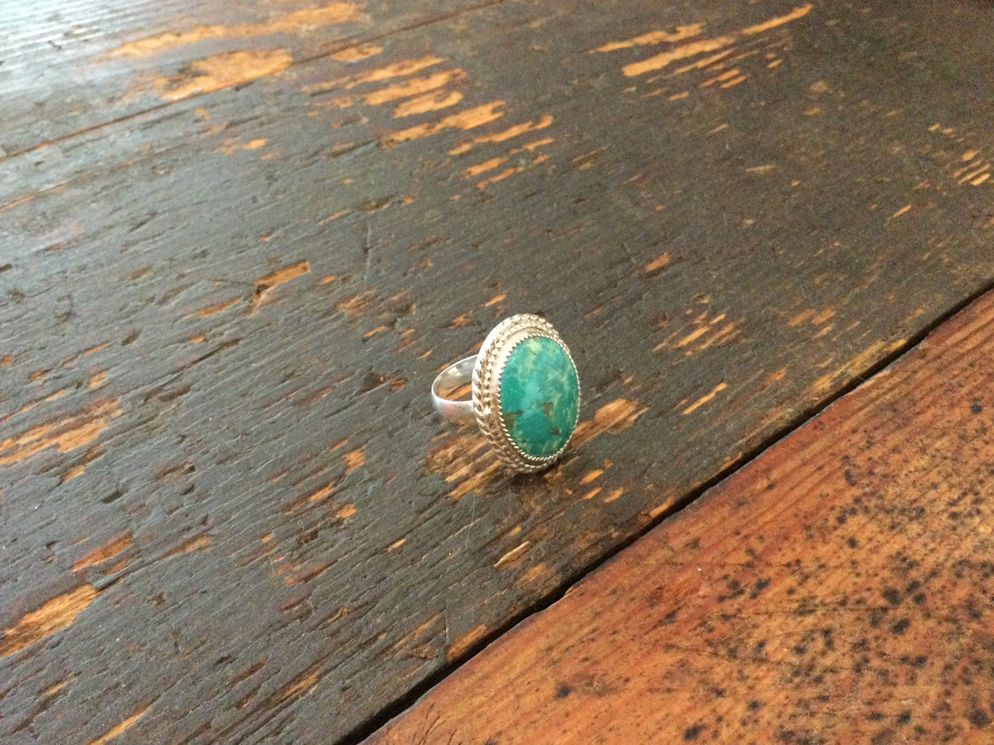Oval Turquoise Ring
