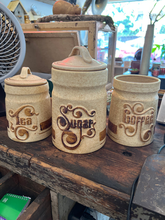 Tea Coffee Sugar Set