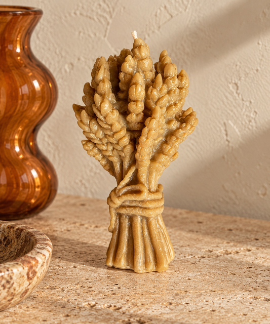 Wheat Bale Candle