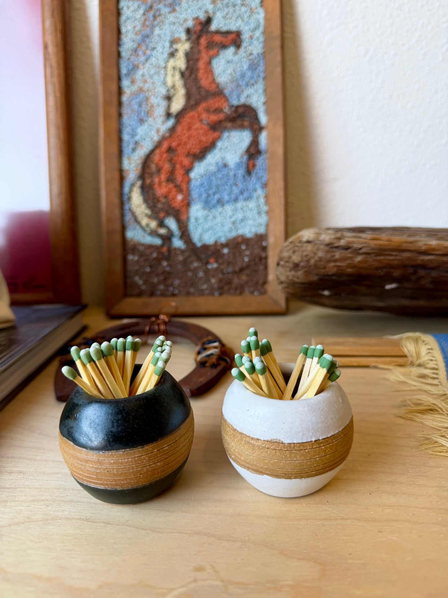 Ceramic Match Striker + Matches