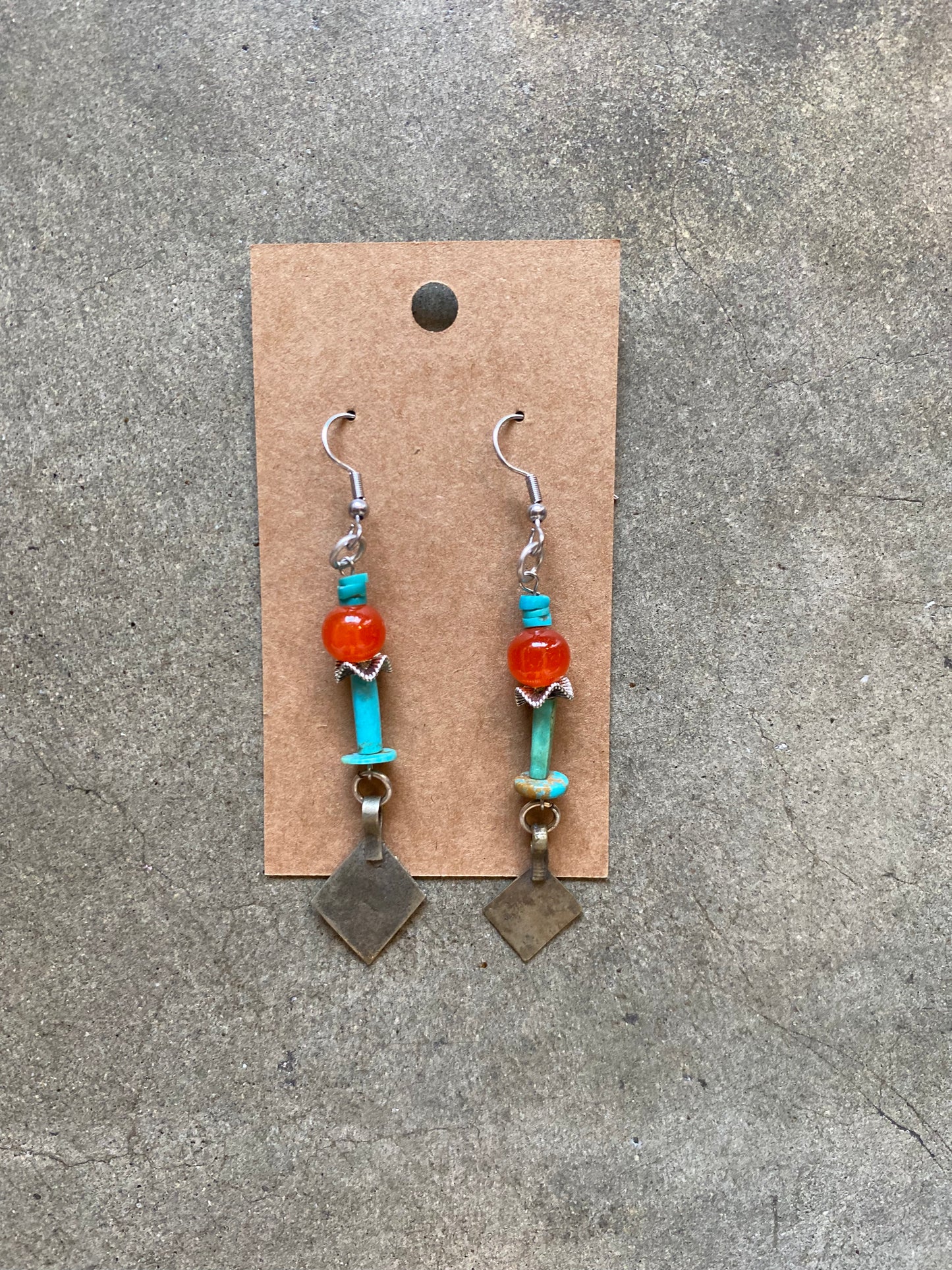 Vintage Carnelian and Turquoise
