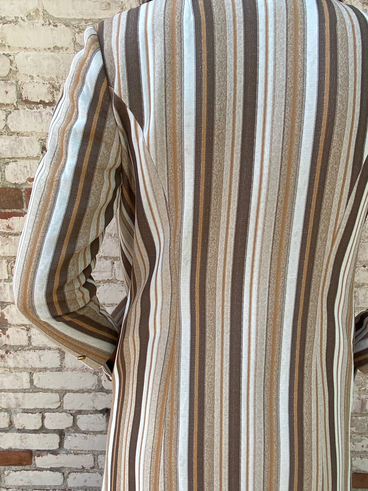 Vintage Striped Coat